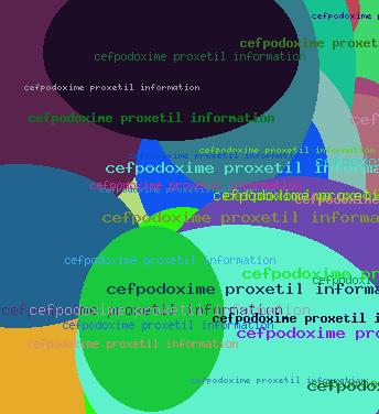 CEFPODOXIME PROXETIL INFORMATION